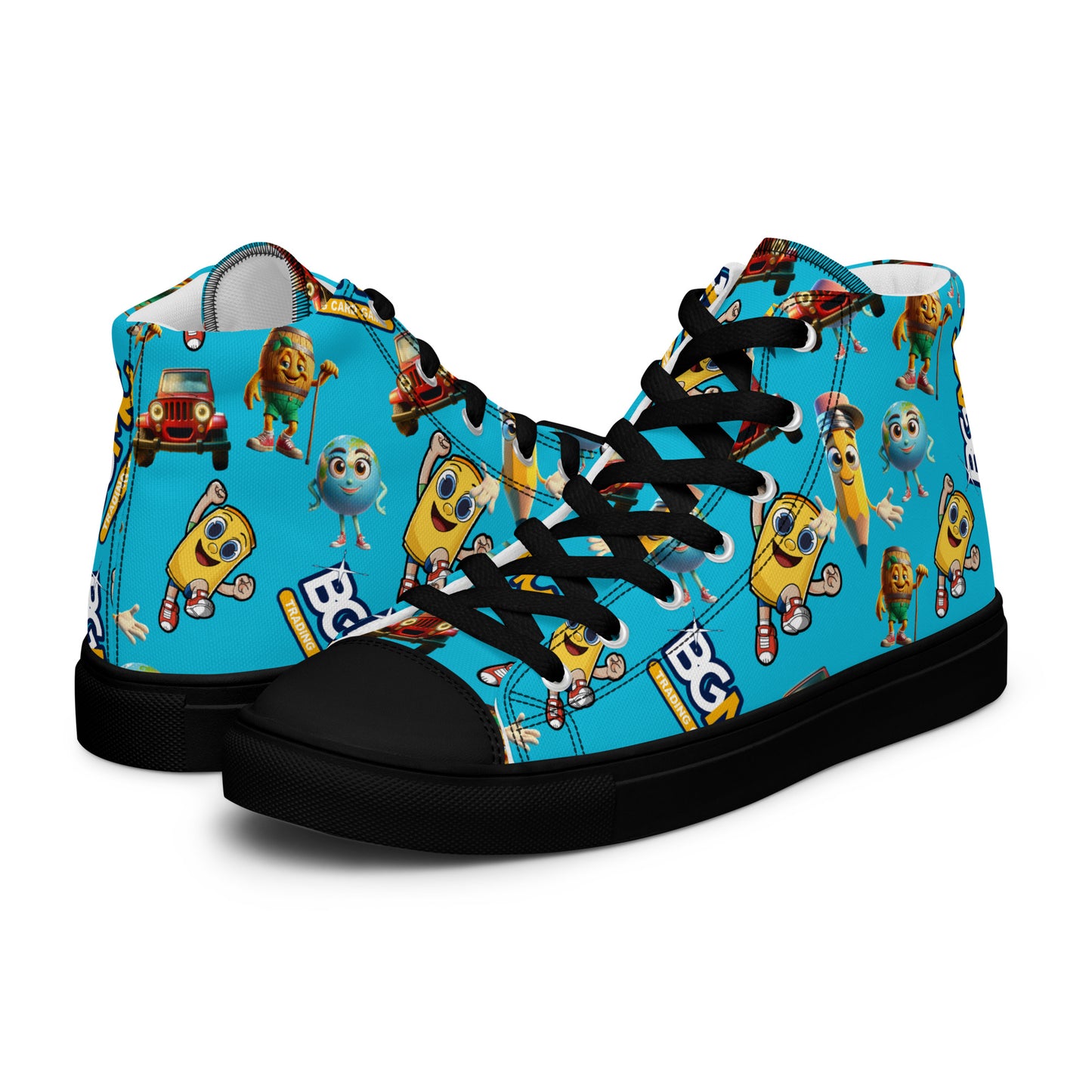 Men’s High Top Character Shoes