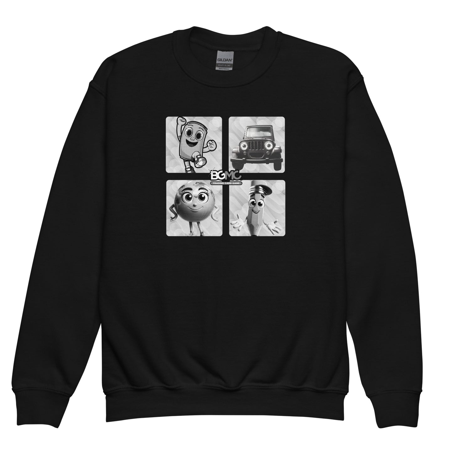 Youth Vintage Character Crewneck